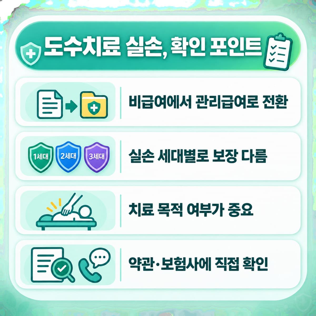 도수치료 실손보험, 2026년에 무엇이 달라졌나요?